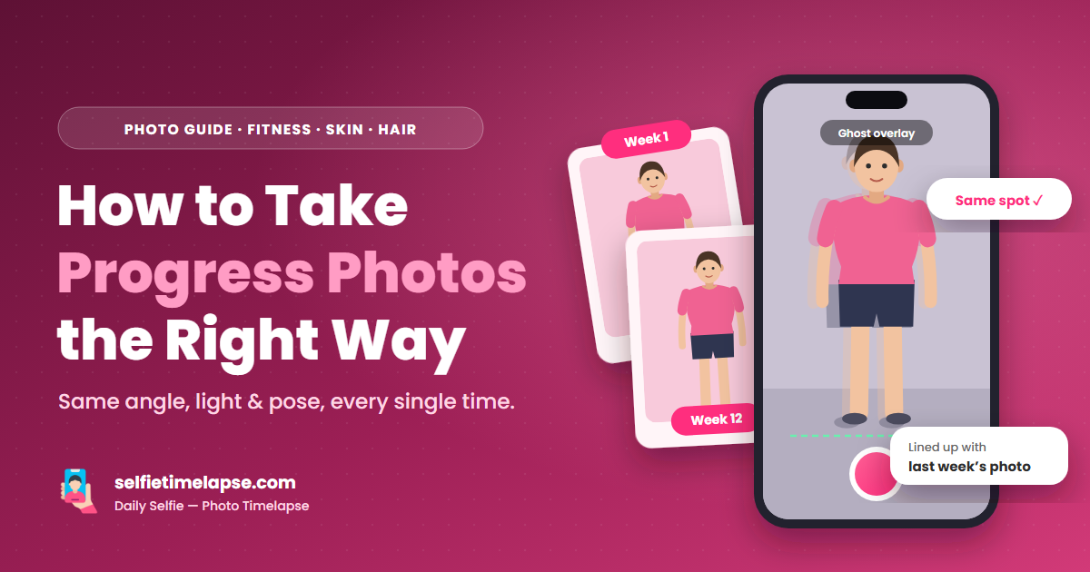 How to Take Progress Photos: Same Angle, Lighting & Pose Every Time